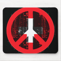 Peace In Switzerland Mouse Pads