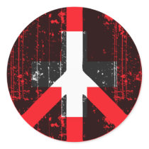 Peace In Switzerland Sticker