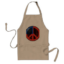 Peace In Taiwan Aprons