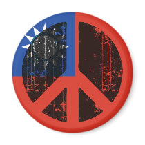 Peace In Taiwan magnets