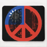 Peace In Taiwan Mouse Mat