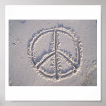 Peace in the Sand Posters