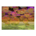 Peace in the Storm – Violet and Amber Tranquility Cards