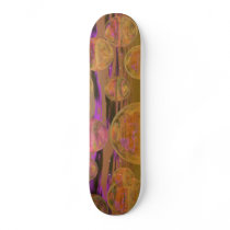 Peace in the Storm – Violet and Amber Tranquility Skateboards