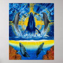 Peace In The Water Poster