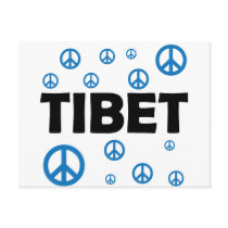 Peace In Tibet Post Cards