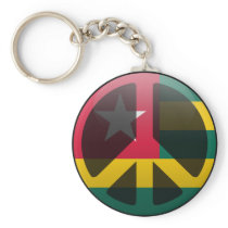 Peace in Togo Key Chains