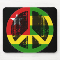 Peace In Togo mousepads