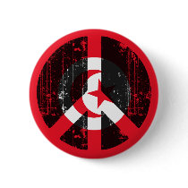 Peace In Tunisia Pinback Buttons