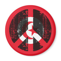 Peace In Tunisia magnets