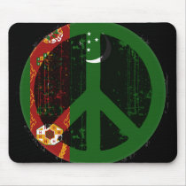 Peace In Turkmenistan mousepads by FlagStore Peace In Turkmenistan mousepads