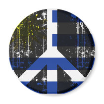 Peace In Uruguay magnets