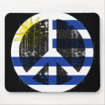 Peace In Uruguay Mouse Pads