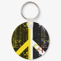 Peace In Vatican keychains