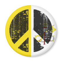 Peace In Vatican magnets