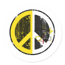 Peace In Vatican stickers