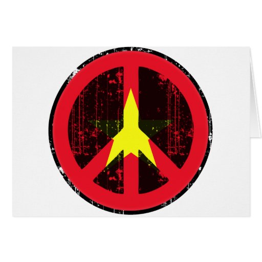 Peace In Vietnam Greeting Cards