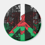 Peace In Welsh Magnet
