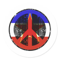 Peace In Yugoslavia stickers by FlagStore Peace In Yugoslavia stickers