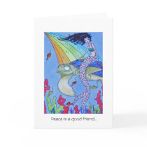 Peace is a good friend... cards by Genniepro Peace is a good friend... cards