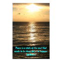Peace is a state of the soul that nee... posters by Editowers Peace is a state of the soul that nee... posters