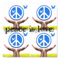 Peace is love Poster posters