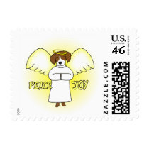 Peace Joy Beagle Postage Stamps