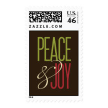 Peace & Joy Holiday Postage
