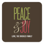 Peace & Joy Holiday Stickers/Envelope Seal stickers