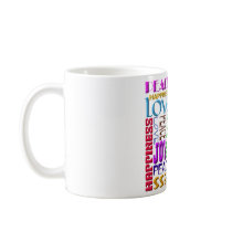 Peace Joy Love Happiness Coffee Mugs