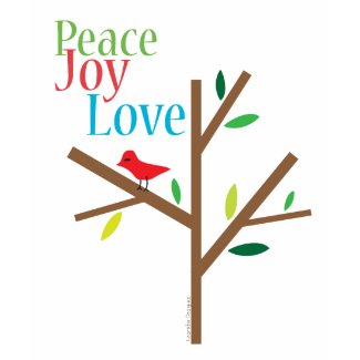 Peace Joy Love Holiday T-shirt shirt