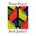 PEACE & JUSTICE posters by Clarence_Jones PEACE & JUSTICE posters
