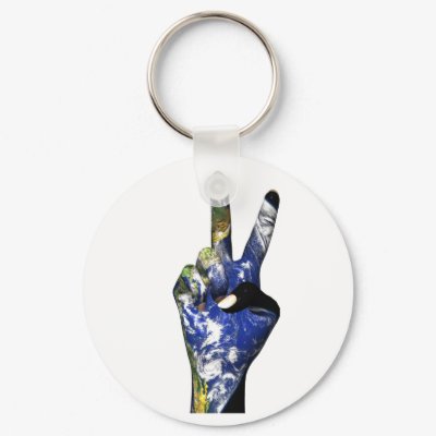 Peace Keychain by Bigboy20769