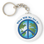 Peace Keychain