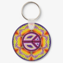 Peace keychains