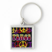Peace Keychain