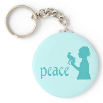 Peace keychains