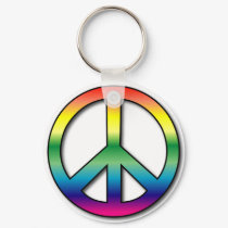 Peace Keychain