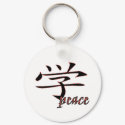 Peace Keychain