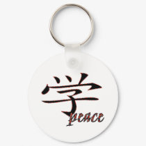 Peace Keychain