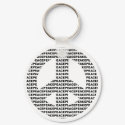peace keychains by DesignR peace keychains