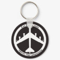 Peace Keychain by JBertrand Peace Keychain