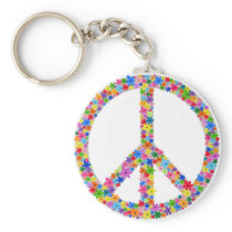 Peace Key Chain