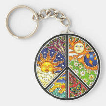 PEACE keychain