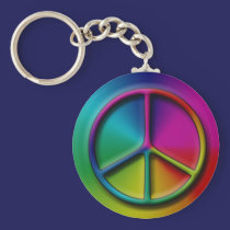 Peace Keychain keychains