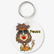 Peace keyring keychains