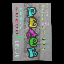 Peace kitchen towels