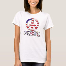 Peace Ladies Baby Doll (Fitted) t-shirts