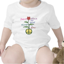 Peace Lets Grow T-shirt