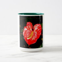 Peace Lily Coffee Mug